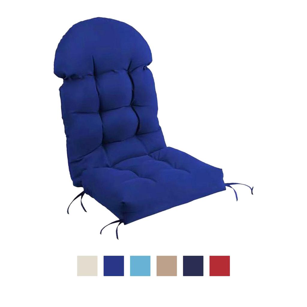 High Back Chair Cushion Waterproof Chair Pad Rocking Chair Cushion for Outdoor Furniture Balcony Garden Patio Living Room