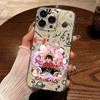 One Piece Luffy Zoro Graffiti Clear TPU Phone Case For IPhone 15 Pro Max & Samsung Galaxy S24 Ultra, Shockproof Cover