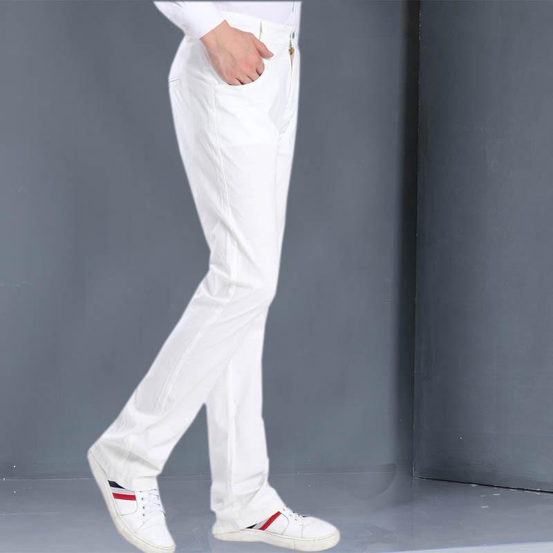 Men's Casual Pants Summer Thin Pants Men's Large Size Micro Flare Pants Men's Loose Casual Pants