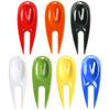 3Pcs Golf Green Fork Anti-rust Effective Compact Repair Turf Plastic Golf Divot Repair