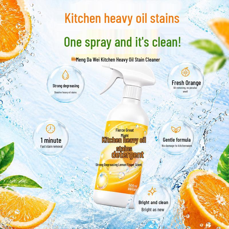 Heavy-Duty Kitchen Degreaser and Stain Remover