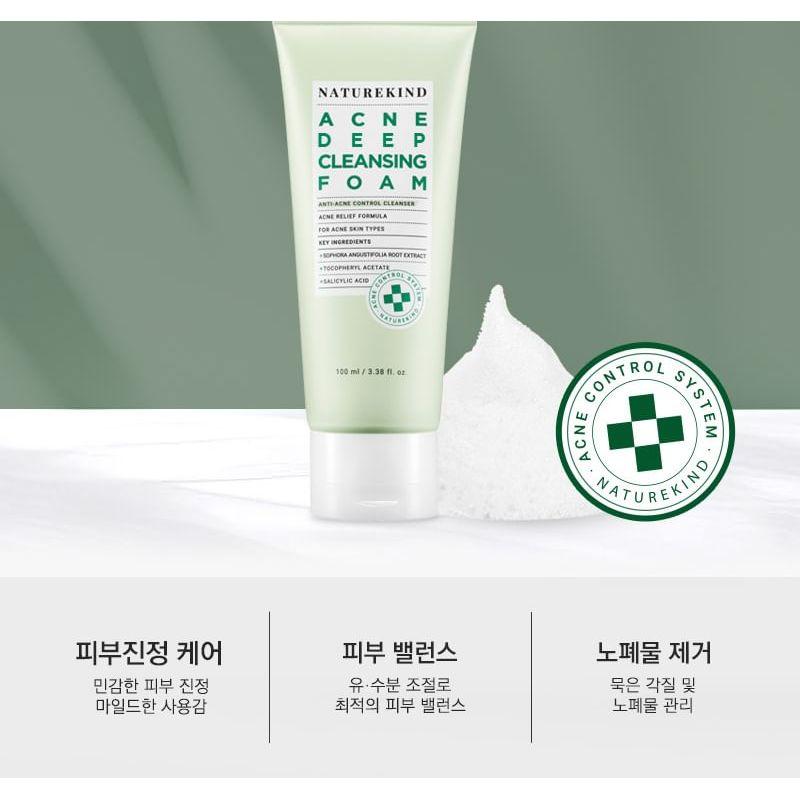 NATUREKIND Acne Deep Cleansing Foam 100ml