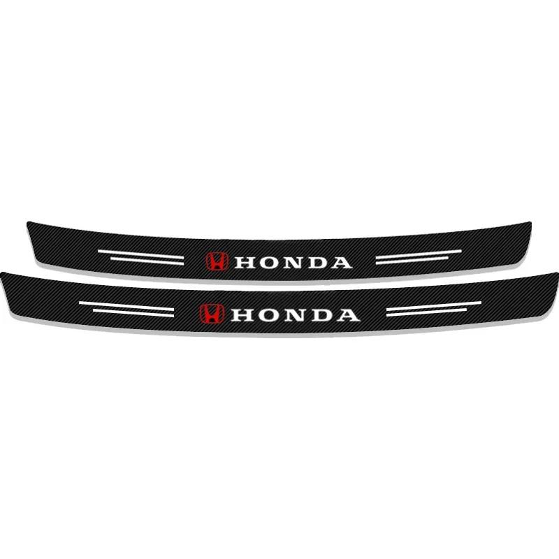 Pro Honda Karbonové Vlákno Ochranná Samolepka na Zadní Nárazník a Víko Zavazadlového Prostoru Auta Pro Honda Civic Varadero Xl1000 Xadv 750 Forza Vt600 Auto A