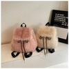 Autumn and winter fur bag for women  new fashion and elegant high-end versatile fur bag with fashionable pockets