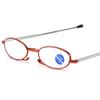 Unisex Ultralight Resin Reading Glasses High Definition Foldable Presbyopic Eyewear for Vision Care Portable Readers