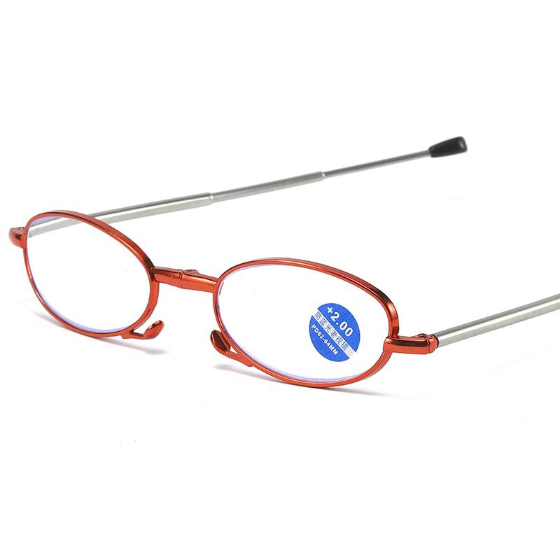Unisex Ultralight Resin Reading Glasses High Definition Foldable Presbyopic Eyewear for Vision Care Portable Readers