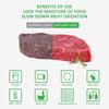 Yish sac sous vide alimentaire rouleau sous vide alimentaire pour l'appareil de mise sous vide,5 rouleaux 28x300cm,film sans bpa