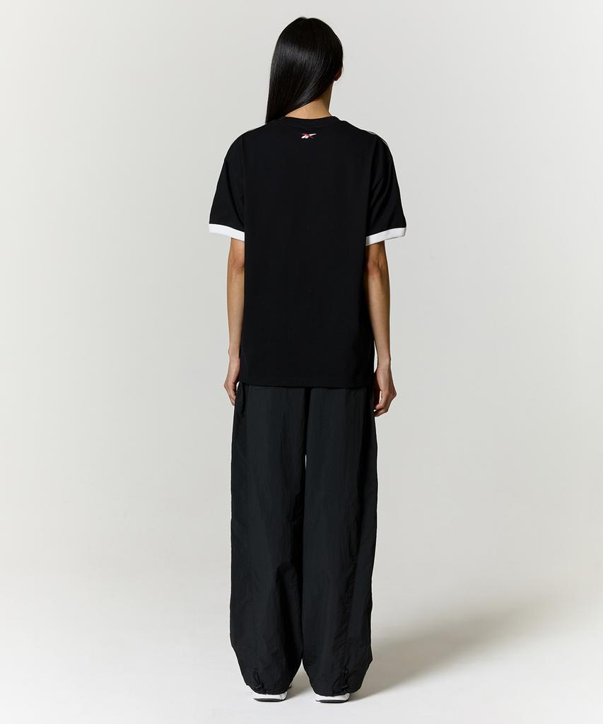 Reebok Vector Ringer T-Shirt - Black