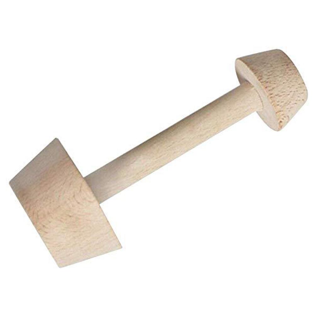 

Wooden Pastry Pusher Double Head Egg-tart Cake Bottom Mold Baking Tool 1pc#1
