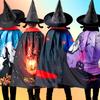 Fantasy Halloween Cloak Mystical Magician Cloak Show Costume Priest Costume  Halloween Parties
