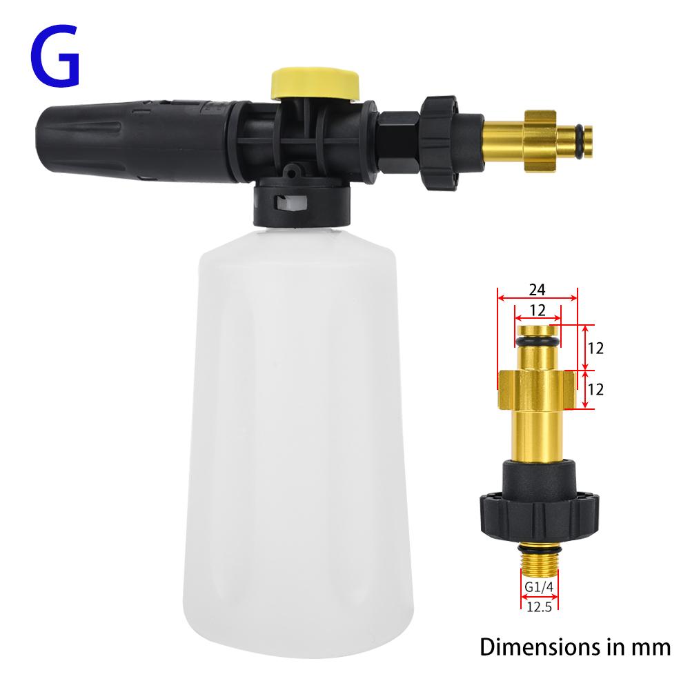 Pressure Washer 750ML Snow Foam Generator Lance Foam Cannon For AR Nilfisk Karcher Lavor STIHL Huter Interskol Elitech Bosh