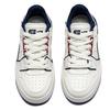 New Anta Life Collection Wear Resistant Slip Resistant Low Top Skateboard Shoes Women's White Blue Red 122518071R-4