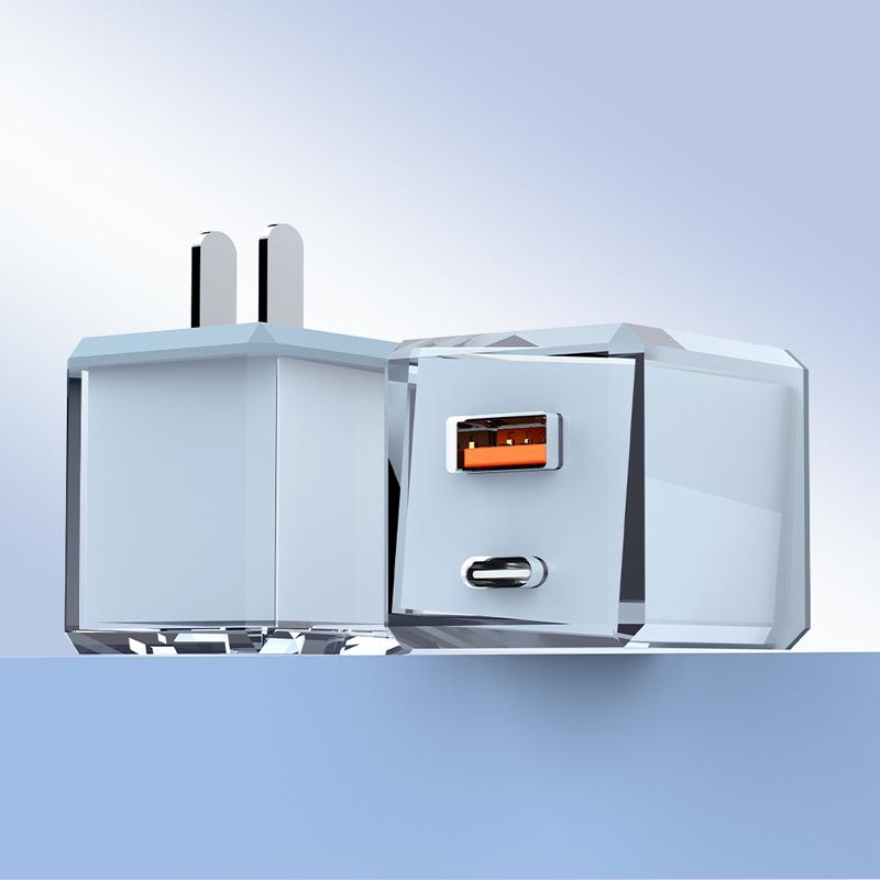 20W PD Fast Charger for iPhone 14 - 3C Certified Flash Charging Head