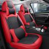 Universal Full-Wrap Nappa Leather Sports Car Seat Cover Cushion