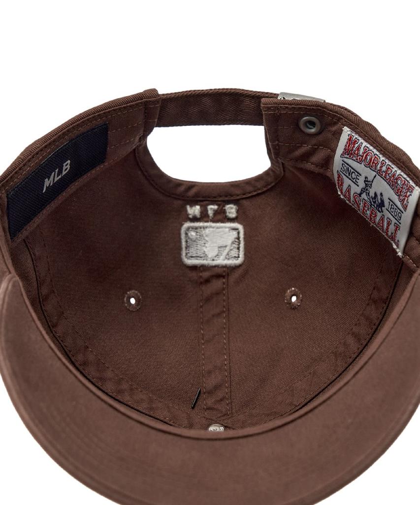 Emelbi Signature Unstructured Ball Cap Det (Neon Brown)