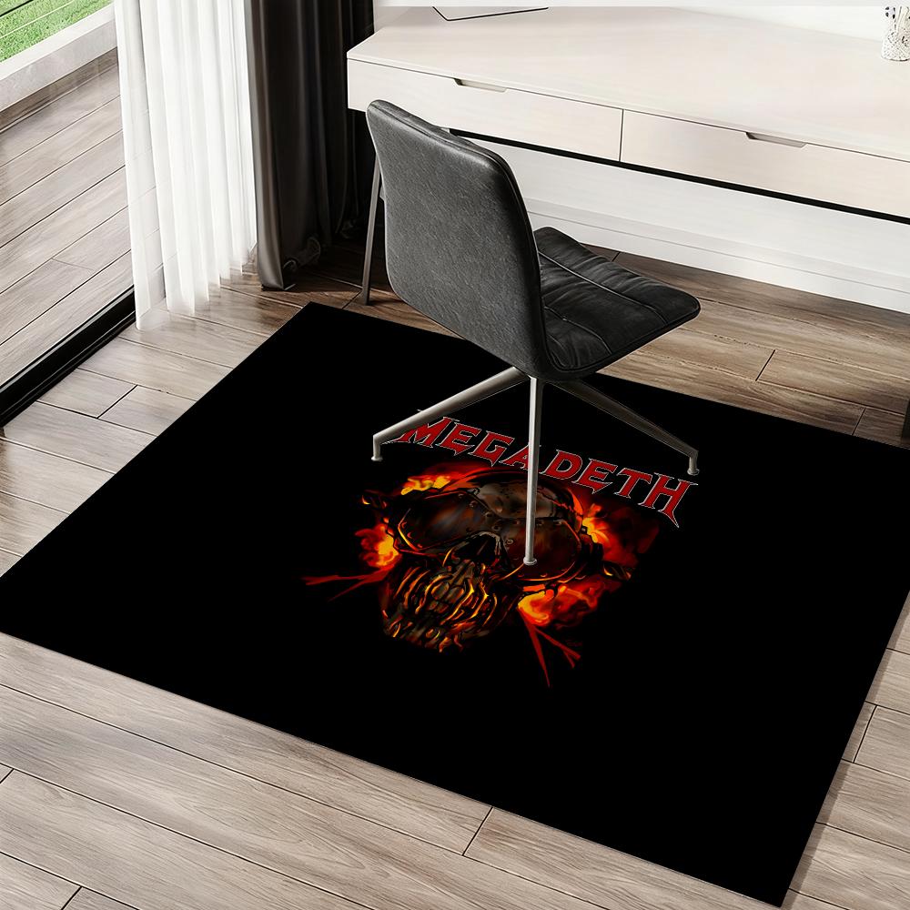 Rock Music Floor Mat Soft Thickened Absorbent Non-Slip Bedroom Living Room Door Mat Home Decor Flannel Rugs