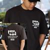 Hot Sale Neighborhood NH Classic Style Graphic Print T-Shirt Men Women Cotton O-Neck Summer New Tee Loose Casual Oversized Steetwear Y2K Fashion Top
