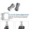 1/4 Inch Camera Screw Nut Set 1/4" to 3/8" Screw Convert Adapter Mount Screw Kit  Light Stand