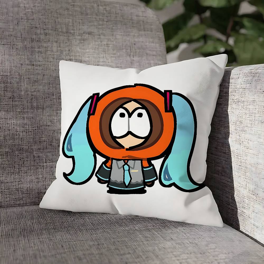 S-SouthES Cute P-Park Pillow Case For Sofa Decor Car Office Room Printing Cushion Cover Decorations and Protector