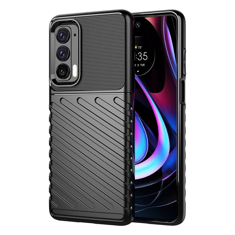 

For Motorola edge 5G UW Cases,Drop Protective Cover Anti-scratch Shock-Absorption Flexible TPU Rubber Case For Moto Edge tpu&case