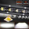 Single Row LED Light Bar 12/20/32 Inch Spot/Flood Combo Beam New IP68 Waterproof 6500K Color Led Work Lights Driving Lamp for Car ATV Truck Neon
