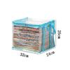 Waterproof PVC Book Storage Box Extra Thick Transparent Desk Organizer for Home Study Student Workspace 1PC