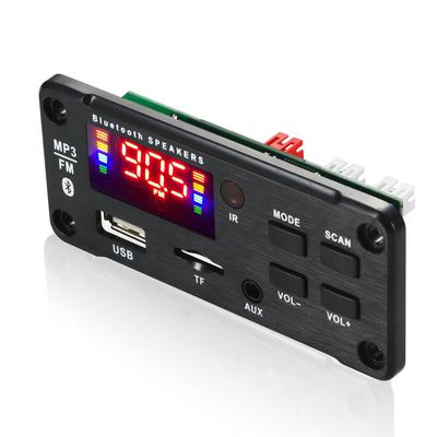 Large Color Screen with Bluetooth and Power Amplifier 2 * 25W with Call Recording Lossless Car Mp3 Decoder Board Module