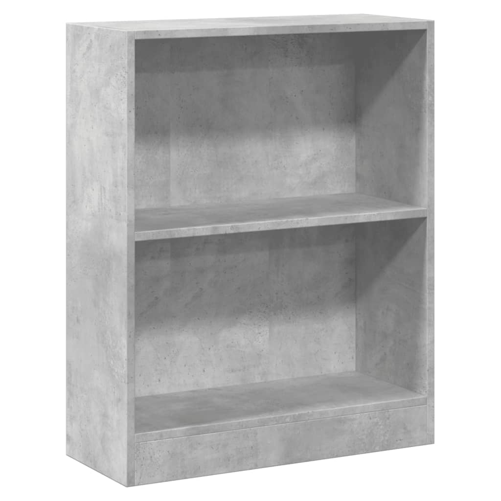 Bookshelf Concrete Grey 60 x 24 x 76 cm Particleboard
