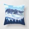 45X45CM Summer Beach Charming Landscape Pillowcase Palm Tree Plant  Bed Sofa Car Cushion Cover Home Decoration