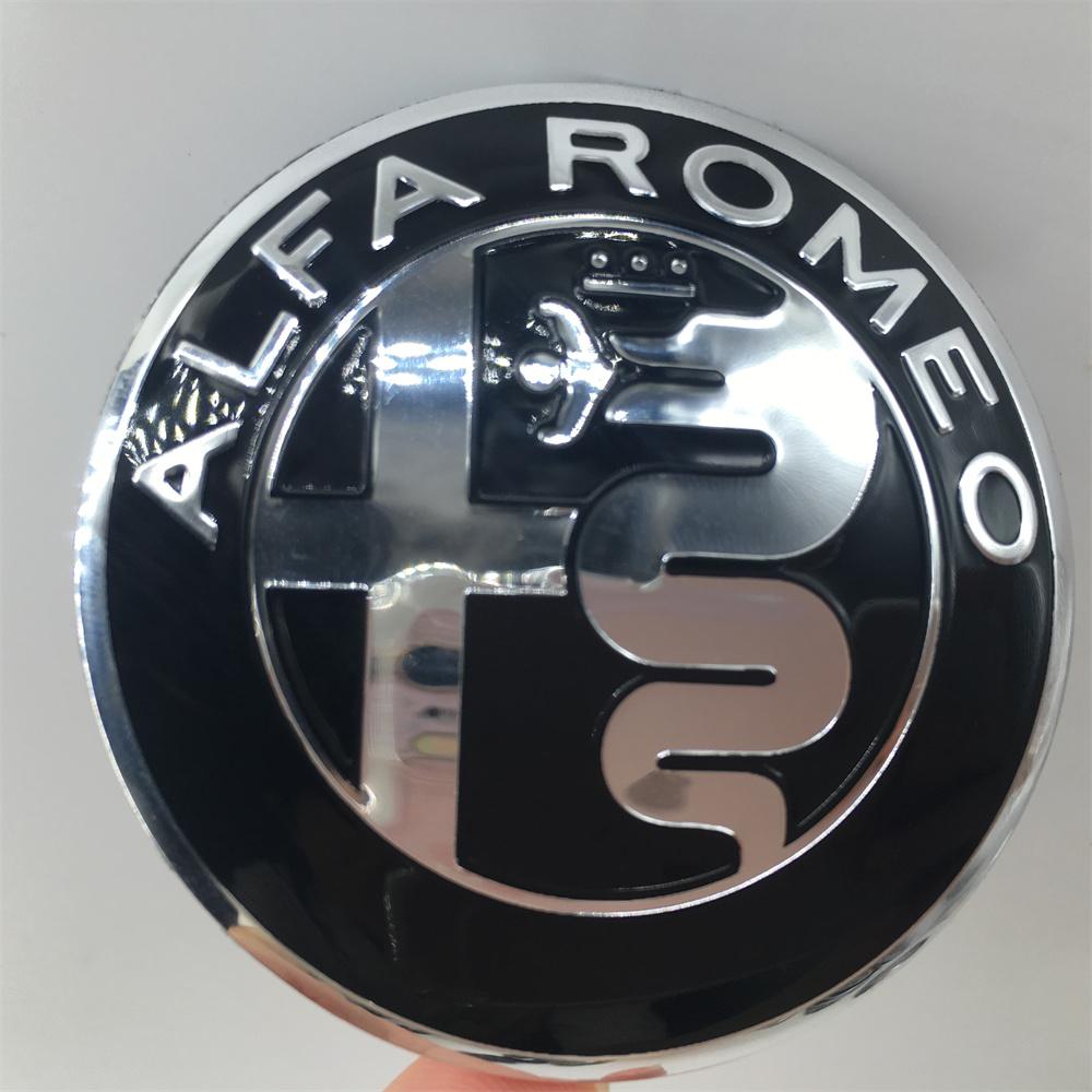 Pro Alfa Romeo 2026 Horká nálepka 1ks 40mm 50mm 56mm 74mm Pro Alfa Romeo Giulietta GT 147 156 Kryty/Středový znak přední mřížky auta