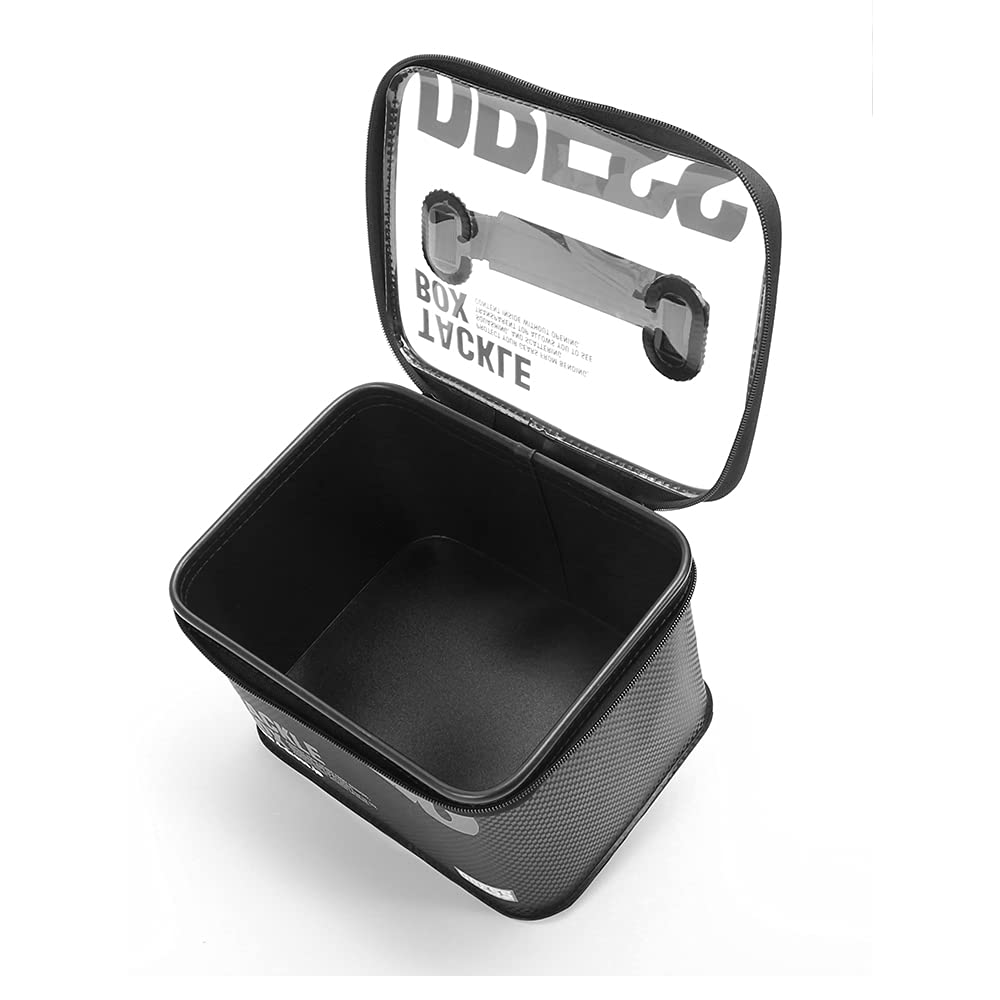 Tackle Box Gray EVA Multifunctional Fishing Tackle Case Storage Container Tackle Bag Reel Case Worms Lures Box [DRESS] Multi, [M]