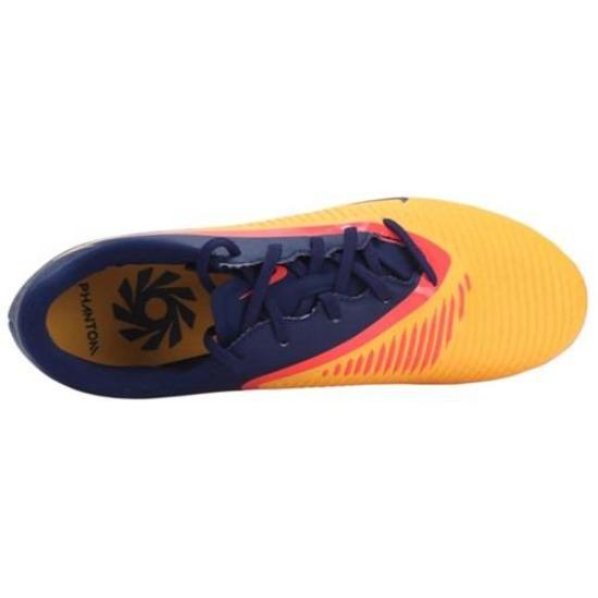 Nike Phantom 6 Abrasion Resistant Soccer Shoes Unisex Yellow HQ2314-800