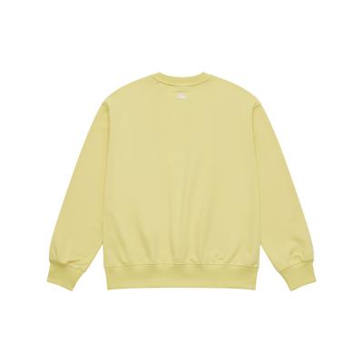 MLB New York Yankees Basic Collection SS25 Sweatshirt Unisex Light Yellow 3AMTB0151-50YEL