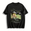 The Mountain Adventure Retro Cycling Graphic Outdoor Casual T-Shirt Pure Cotton T-shirt