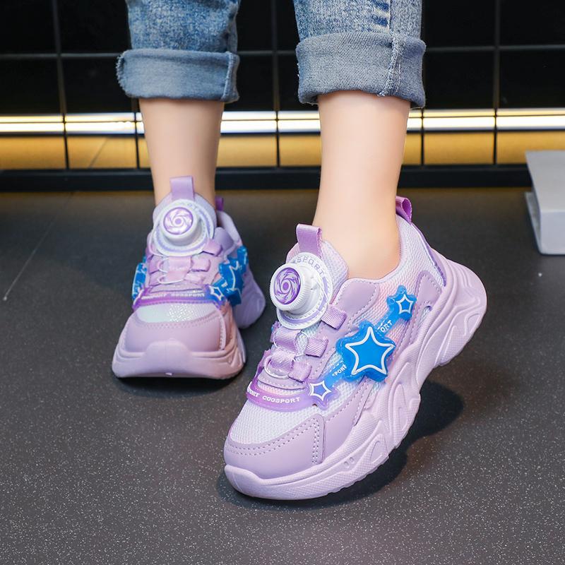 Tennis Shoes Children Trainer Girls Casual Sneakers Mesh Breathable Running Shoes Baby Student Shoes