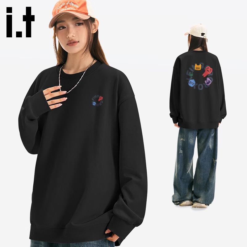 Fingercroxx IT Unisexowa Luźna Bluza z Długim Rękawem