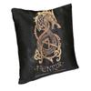 Viking Valhalla Fenrir Modern Pillow Cover Decoracion Salon The Nordic Monster Wolf Odin Cushions For Sofa