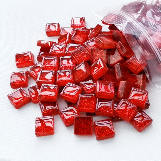 225 st mosaikplattor Handgjorda korrosionsbeständiga falska kristaller Färgglada färgade dekorativa plattor Heminredning