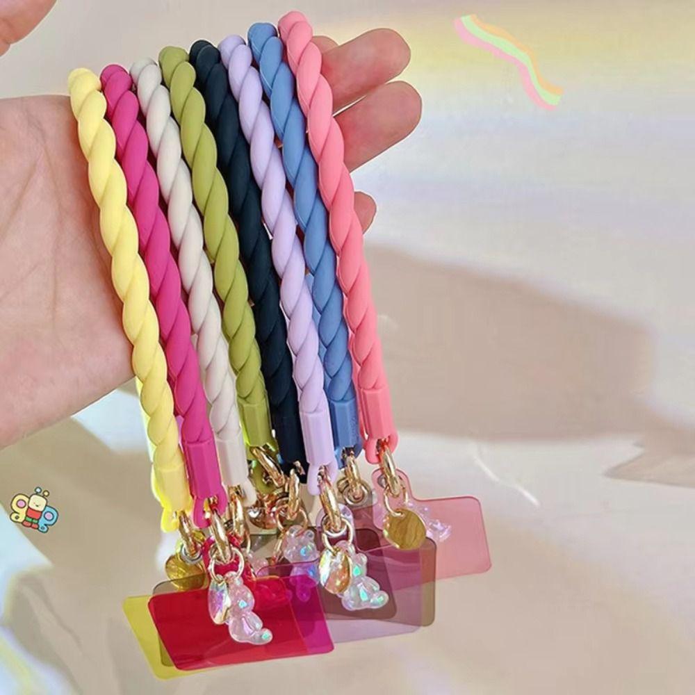 Luminous Bear Mobile Phone Lanyard Anti-lost Phone Case Strap Portable Phone Straps