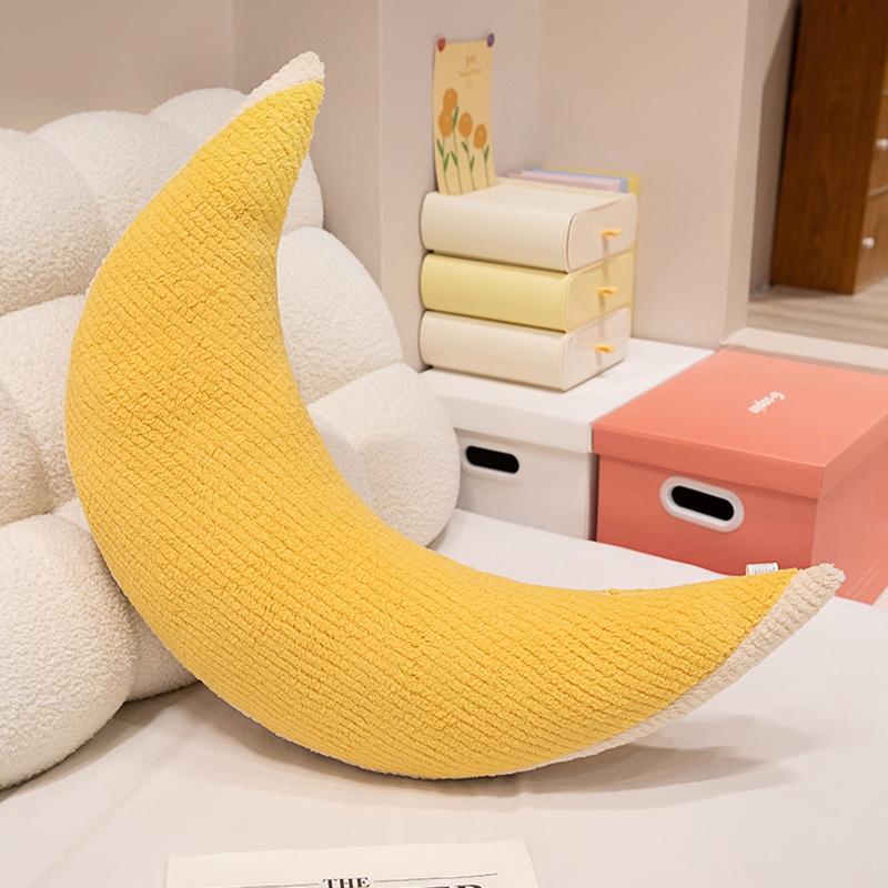 

Нетоксичная 75 см Ид Мун Подушка Полумесяц Мягкие Плюшевые Игрушки Средневосточный Фестиваль Рамадан Подушка для Объятий Домашняя Подушка для Дивана