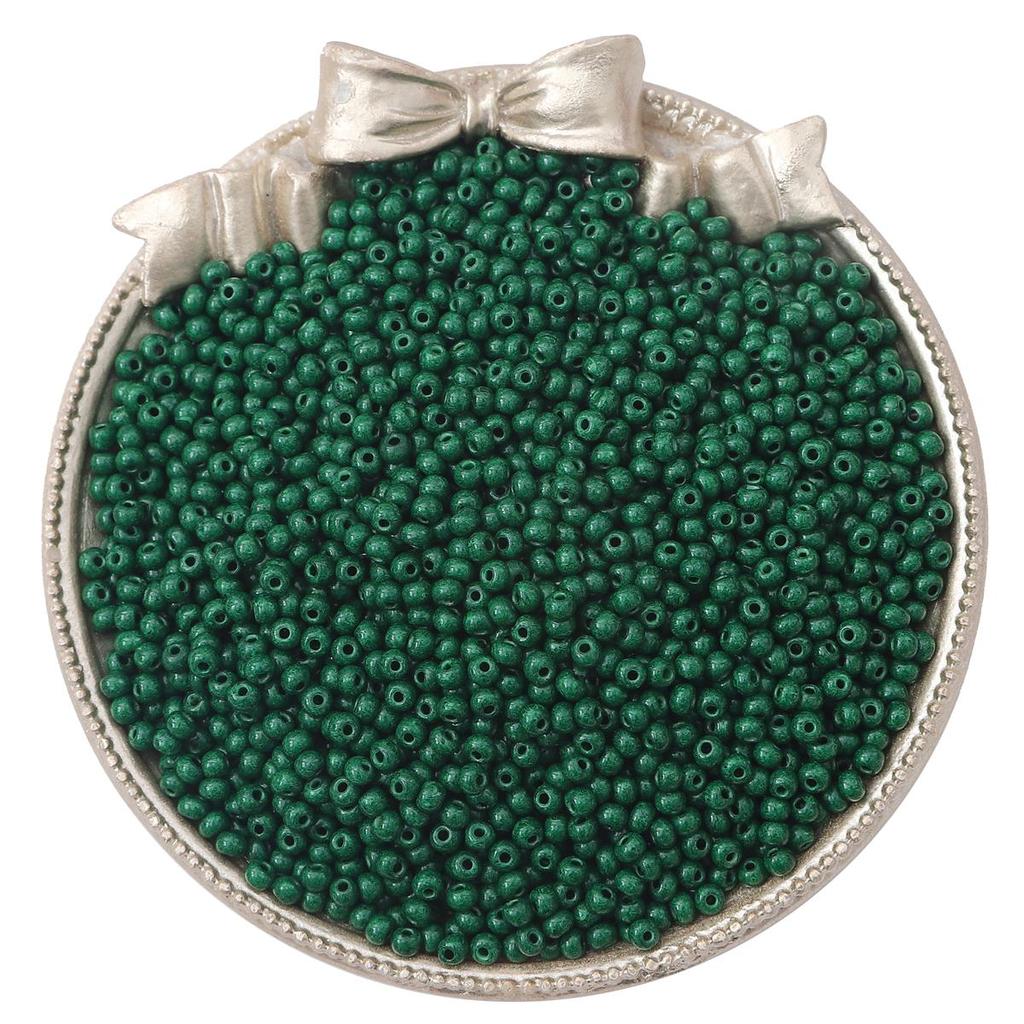 2mm 2000Pcs High Quality Seed Beads Paint Solid Color Glass Beads for Bracelet Necklace DIY Jewelry Accessories Making