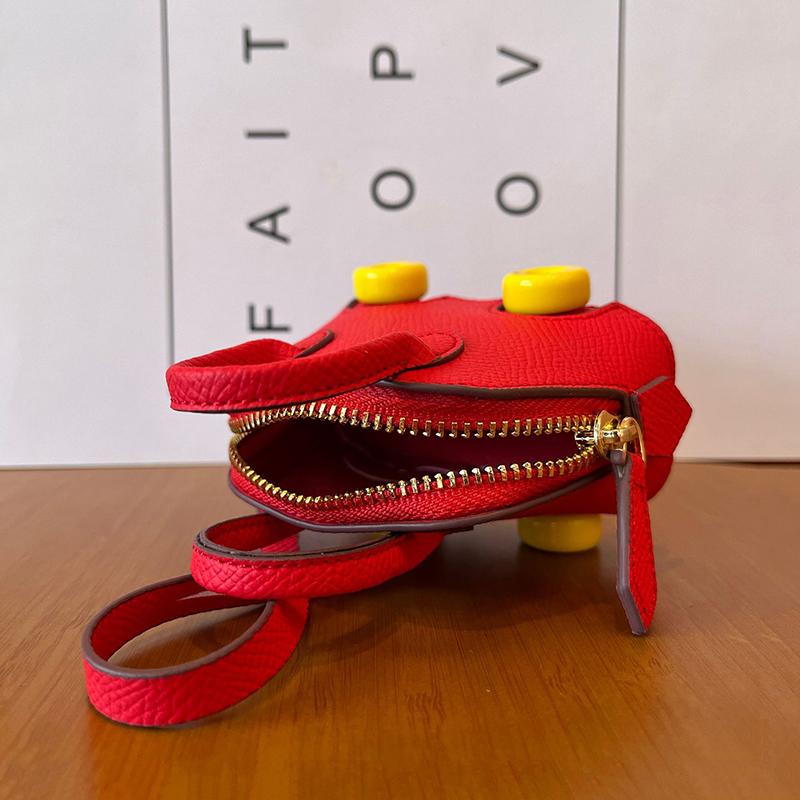 New Fashionable Mini Car Wheel Bag, Shell Bag Pendant, Headphone Bag, Keychain Bag, Bag Ornament, Coin Purse.