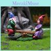 Seesaw Dwarf Resin Ornament Creative Garden And Party Micro Decoration Landscape