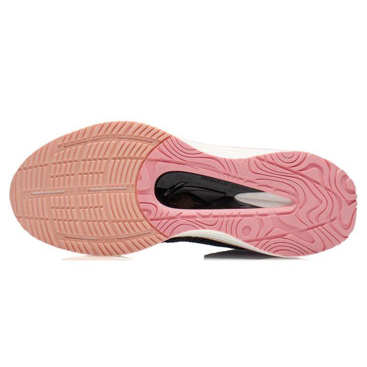 Li Ning Yue Ying Shock Absorbing Non-Slip Wear-Resistant Low-Top Running Shoes Women Sneaker Black ARHR146-5