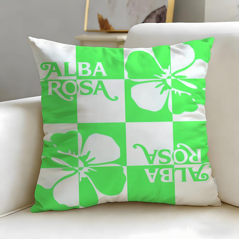 popular fashion brand Alba Rosa Cushion Cover Soft & Easy-Wash Pillow Case – Versatile for Couch, Bed, Travel and Office
