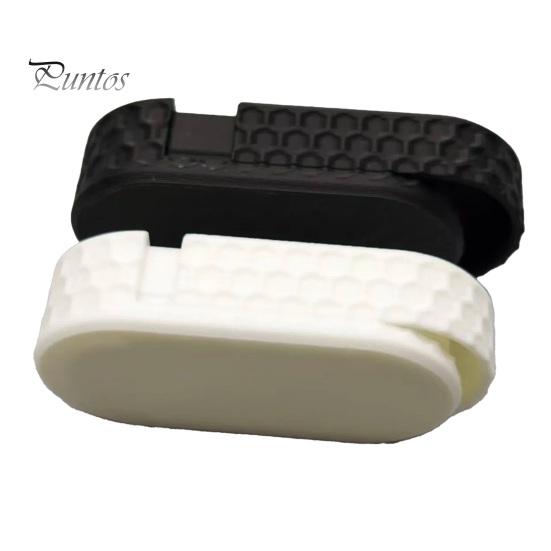 Compact Tablet Container 3D Printed Pill Box with Sliding Cover, Portable Mini Case Honeycomb Texture, Pocket Size Medication Storage for Travel