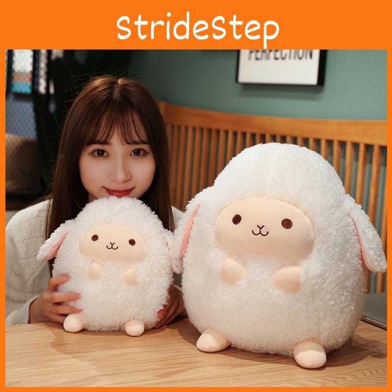 Adorável Brinquedo de Pelúcia de Ovelha, Cordeiro Fofo e Gordinho, Animal de Pelúcia para Decoração de Quarto de Meninas