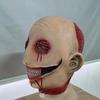 Mask Halloween Haunted With Blood And Sharp Teeth For Ghostly Play Costume