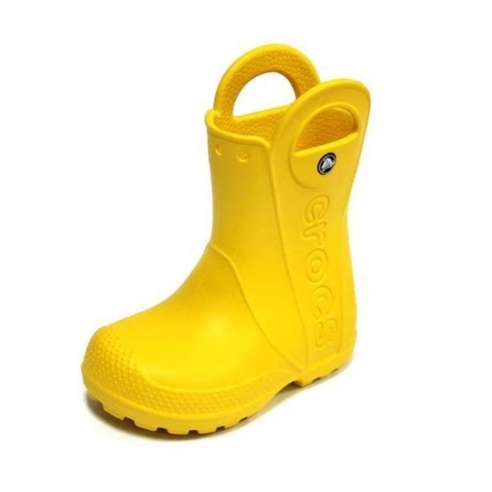

Crocs Kids Handle It Rain Boots Yellow 1 yellow/175