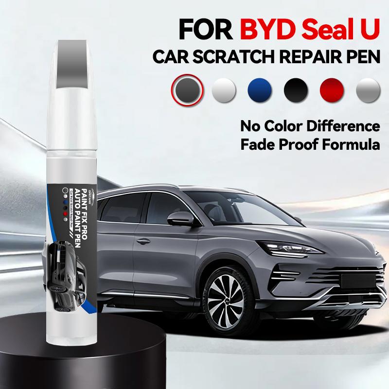For BYD Seal U 2023-2025 Paint Repair Pen Touch Up Scratch Remover DIY Auto Accessories Black White Brown Blue Gray Yellow Red